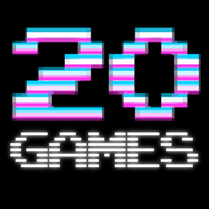 An image that reads: 20 Games.